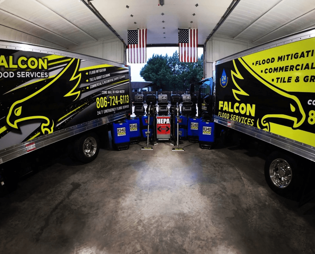 Falcon Flood Services Fleet and Professional Equipment